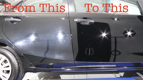 How To Polish A Car Door | Cut & Polish, Paint Correction