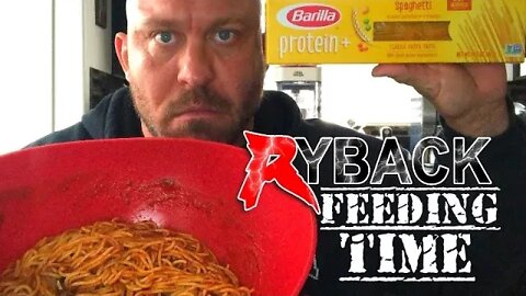 Barilla Protein Pasta Food Review- Ryback Feeding Time