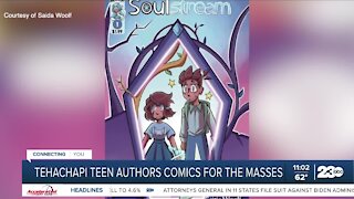Tehachapi teen publishes superhero comic