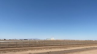 Blue angels and Thunderbirds first day training at El Centro