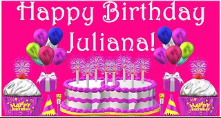 Happy Birthday 3D - Happy Birthday Juliana - Happy Birthday To You - Happy Birthday Song