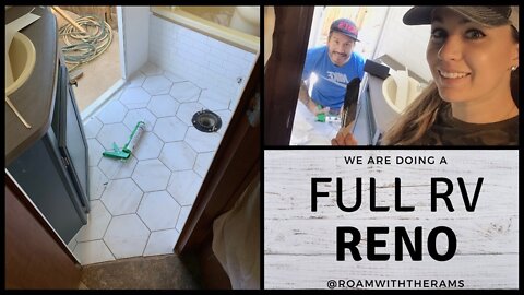 Renovating An RV? This Video Is From When We Renovated Our First Travel Trailer!