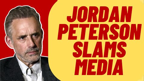 JORDAN PETERSON Slams Canadian "Journalism Under Siege" Panel