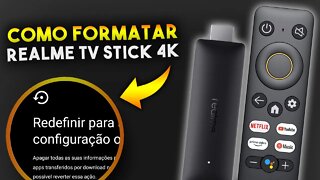 Como RESETAR REALME Google TV STICK 4K