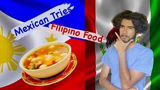 MEXICAN TRIES FILIPINO FOOD FOR THE FIRST TIME!!!