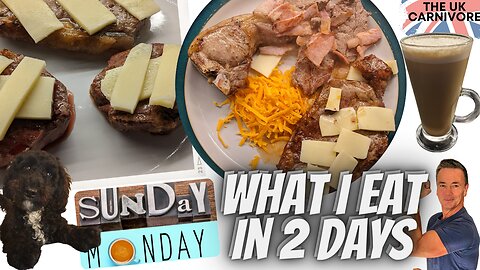 What I Eat in 2 Days (Sunday and Monday)