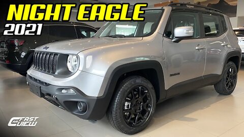 JEEP RENEGADE SPORT 2021 COM PACOTE NIGHT EAGLE! VERSÃO COM BOM CUSTO BENEFICIO? Fast Car View