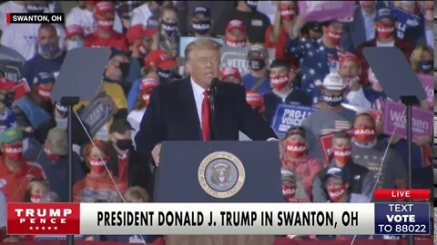 President Trump in Swanton, OH #Ohio