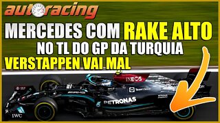 F1 LEWIS HAMILTON DOMINA O TREINO LIVRE NA TURQUIA NO ISTAMBUL PARK | MAX VERSTAPPEN VAI MAL