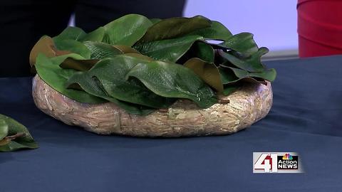 DIY: Magnolia leaf wreath