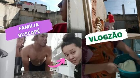 VLOGZÃO | LAVANDO ROUPA | BOLINHO DE POLVILHA | FAMÍLIA BUSCAPÉ