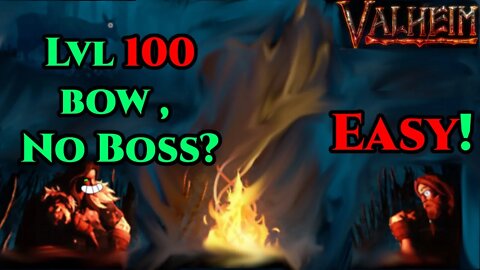 (No Longer Works) Valheim - Easy Solo Skill Leveling - Bow (Only takes time!)