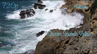 1 Hour Of Ocean Sounds Video