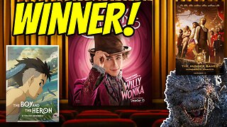 Wonka Wins! Godzilla STOMPS - The Boy And The Heron Flys – Disney Disappears…