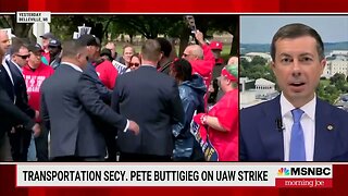 Pete Buttigieg Has No Clue If Biden Supports UAW Demands Of 40% Pay Hike, 4-Day Work Week