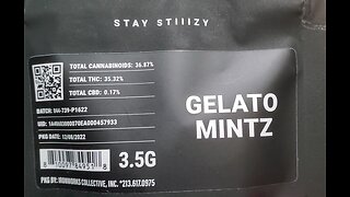 Stiiizy Gelato Mintz strain review