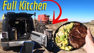 REMOTE Idaho Camping Meal | Full time SUV Living