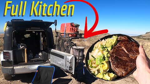 REMOTE Idaho Camping Meal | Full time SUV Living
