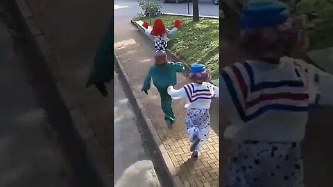 DANÇARINOS SUPER NINJAS DA CARRETA DA ALEGRIA FURACÃO, DANÇANDO FOFÃO, O MÁSKARA, BEN10 E PATATI