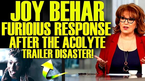 JOY BEHAR ATTACKS AFTER THE ACOLYTE TRAILER BACKLASH! DISNEY STAR WARS IS AN ABOMINATION