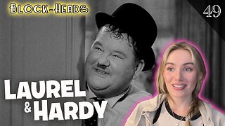 Laurel And Hardy-Blockheads! Russian Girl First Time Watching!!