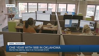 One Year with 988 in Oklahoma