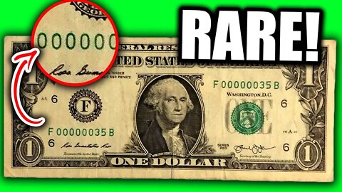 DON'T SPEND THESE RARE DOLLAR BILLS WORTH MONEY - FANCY SERIAL NUMBERS ON BILLS