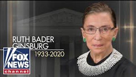 Just When You Thought The Election Couldn't Get Any Bigger - RIP RBG - Sept 19 2020