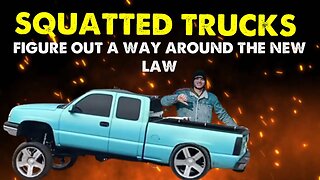 SQUATTED TRUCK BOYS REJOICE FIND WAY AROUND THE LAW @whistlindiesel DEFEATED?