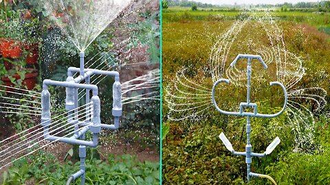 Super easy to make homemade garden sprinkler ideas | How to DIY 2023