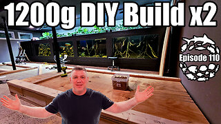 Building 2 x 1200 Gallon DIY Aquariums!