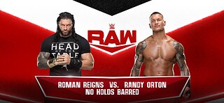 ROMAN REINGS VS RANDY ORTON IN A NO HOLDS BARRED MATCH (WWE2K22)