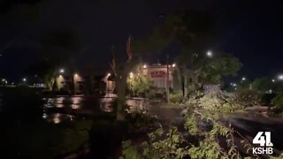 Video: Damage outside Jack Stack Barbecue
