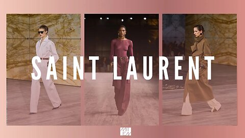 Saint Laurent Spring Summer 2024 Fashion Show at Paris Fashion Week