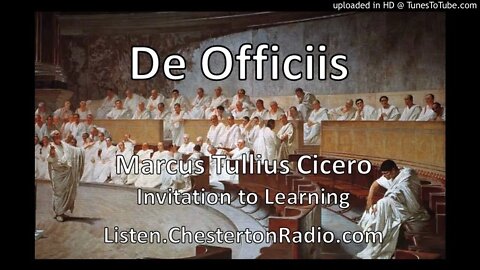 Cicero's "De Officiis" - On Duties - Invitation to Learning