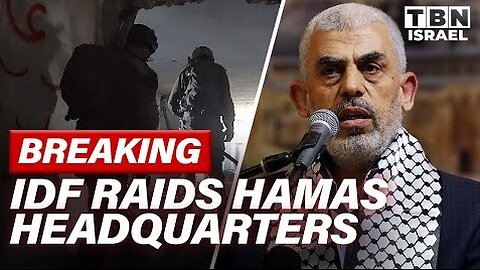TBN Israel: Breaking: IDF Takes Control of Hamas Intel; Hezbollah Steps Up Pressure on Israel