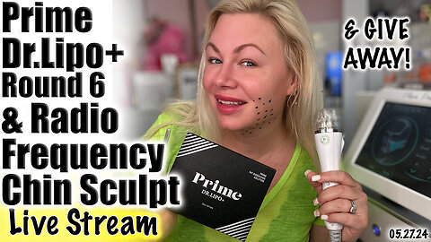 Live Prime Dr.Lipo+ & Radio Frequency to Sculpt My Chin: Round 6! GIVEAWAY! code Jessica10