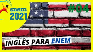 Inglês para ENEM 2021 | Aula de inglês para ENEM | Inglês no ENEM | LEITURA GUIADA| CURSO DE INGLÊS