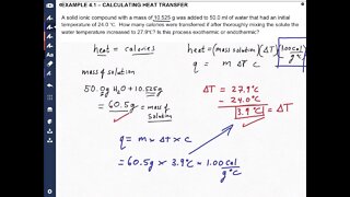 Heat Transfer Calculations Chemistry problem solving made easy!