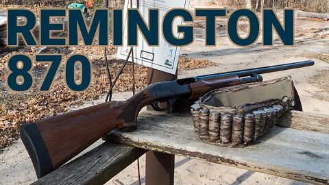 Remington 870 is a Great First Shotgun