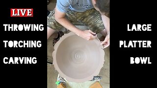 Large Platter Bowl - Live Stream