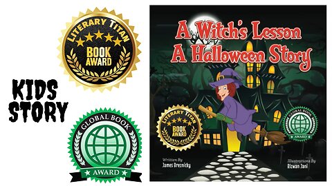 A Witch's Lesson A Halloween Story / An Award-Winning Rhyming Children's Story Audio Book Read Along