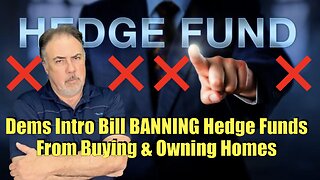 Dems Intro Bill Banning Hedge Funds From Owning/Buying Homes: Housing Bubble 2.0 - US Housing Crash