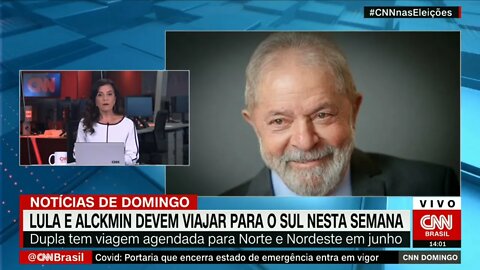 Lula e Alckmin devem viajar para o Sul nesta semana | CNN @SHORTS CNN