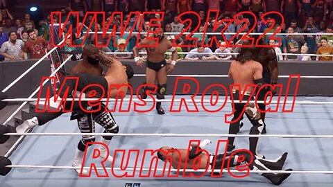 WWE 2k22 Mens Royal Rumble
