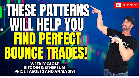 How to Spot Perfect Bounce Trades | Bitcoin Weekly Close Update & Price Target Analysis