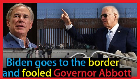 Biden Goes To The Border and FOOLED Governor Abbott #News #BorderCrisis #GregAbbott #JoeBiden