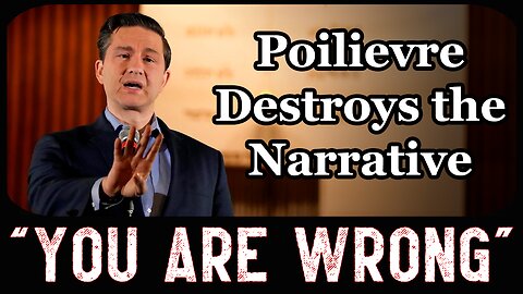 Debunking the press narrative on Pierre Poilievre's "irresponsible" statement.