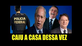 AGORA!! PF cumpre mandados contra Ciro por esquema de corrupção / Bolsonaro diz confie nas urnas