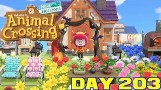 Animal Crossing: New Horizons Day 203 - Nintendo Switch Gameplay 😎Benjamillion